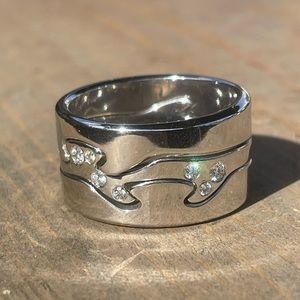 3 Piece 18k White Gold & Diamond Ring